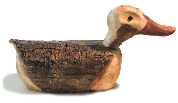 Carved Wood Duck "Marty"