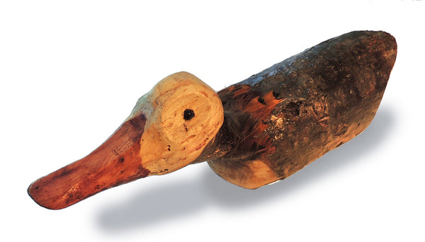 Carved Wood Duck "Ricky"