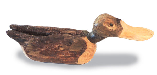 Carved Wood Duck "Reginald"