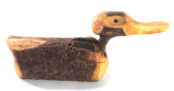 Carved Wood Duck "Blake"