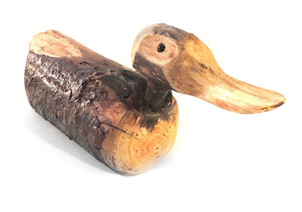 Carved Wood Duck "Blake"