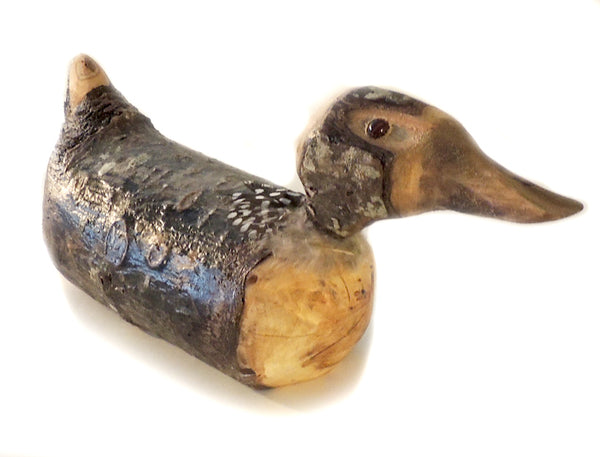 Carved Wood Duck "Pablo"