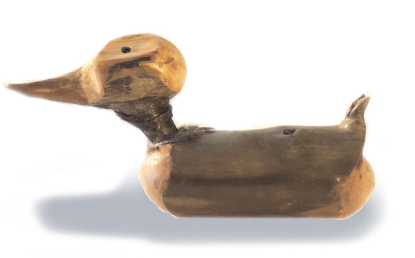 Carved Wood Duck "Nikki"