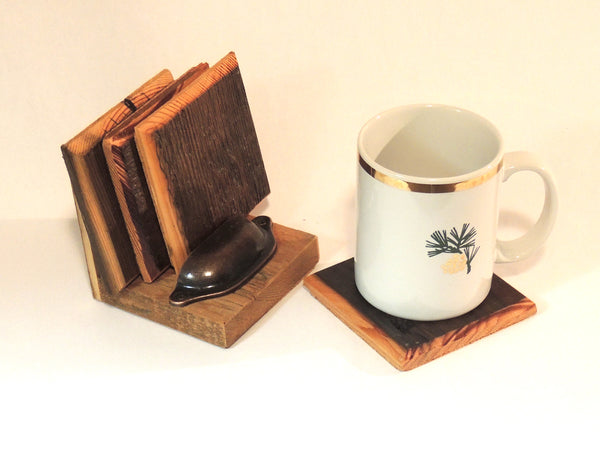 Real Barn Wood Coasters