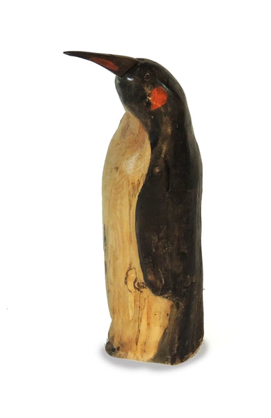 Carved Wood Penquin "Chester"