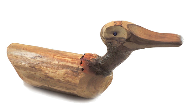 Carved Wood Duck "Pierre"