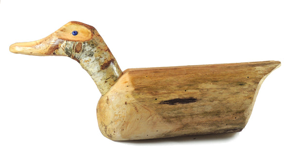 Carved Wood Duck "Lynn"