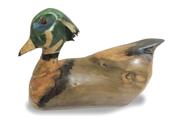 Carved Wood Duck "Woodrow"