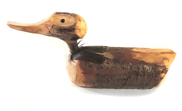Carved Wood Duck "Blake"