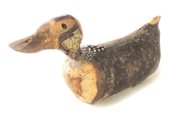 Carved Wood Duck "Pablo"