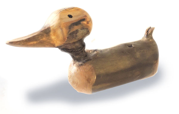 Carved Wood Duck "Nikki"