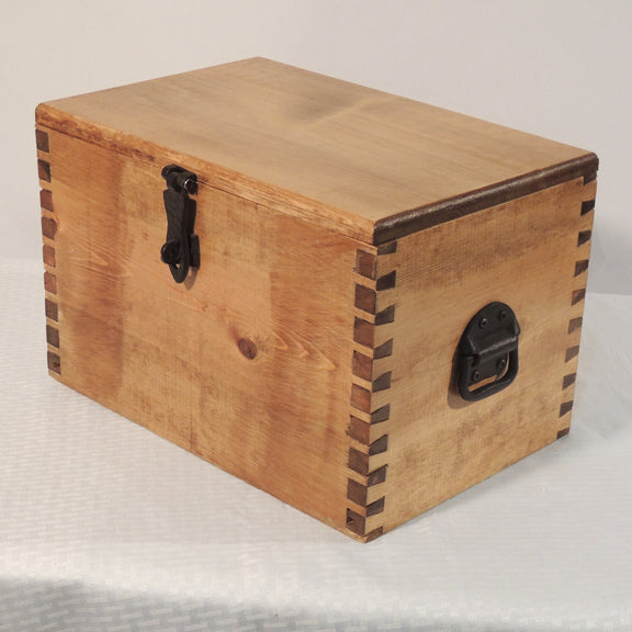 Box with dove tail joints
