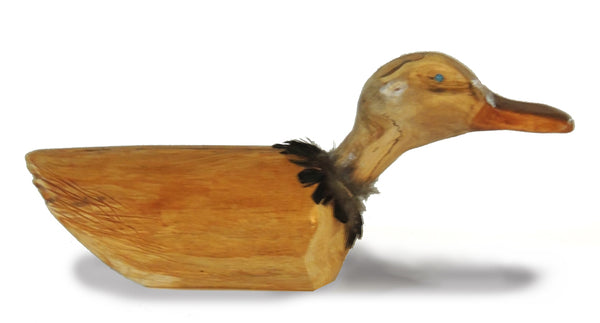 Carved Wood Duck "Marvin"