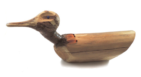 Carved Wood Duck "Pierre"