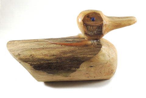 Carved Wood Duck "Terry"