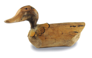 Carved Wood Duck "Sherry"