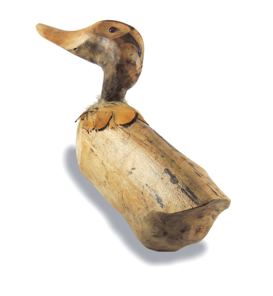 Carved Wood Duck "Sherry"