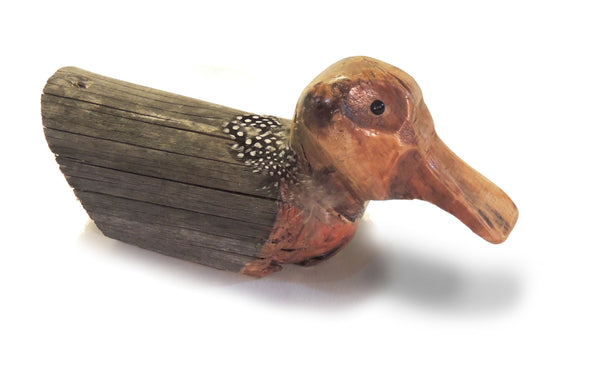 Carved Wood Duck "Max"