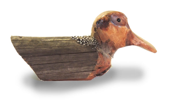 Carved Wood Duck "Max"