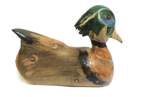 Carved Wood Duck "Woodrow"